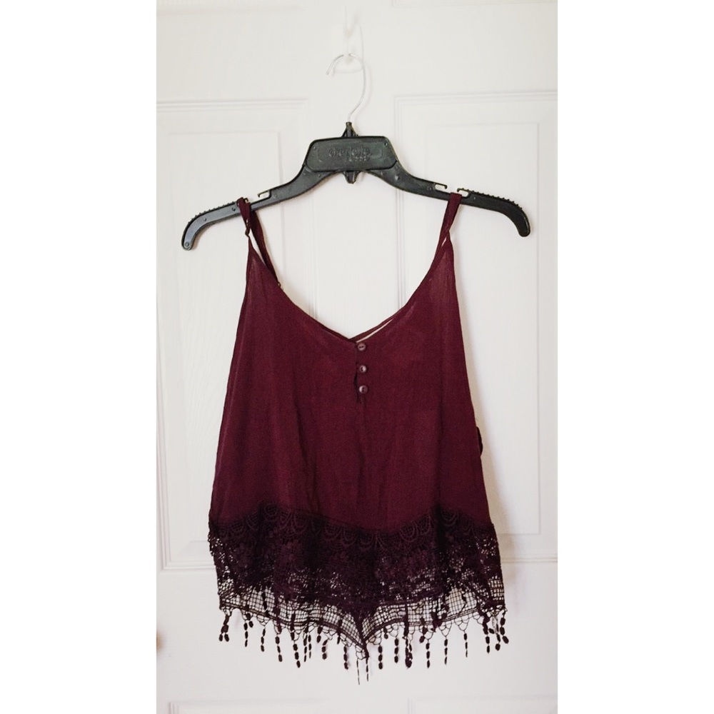 NWT PacSun Maroon Tank Top ❤️